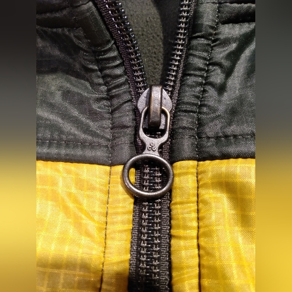 NIKE ACG Fit Therma Hybrid Nylon Polyester Forest Green Yellow tech gorp Jacket - Picture 4 of 16